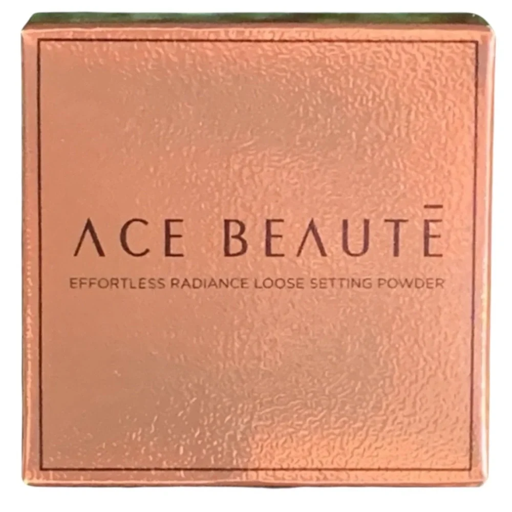 Ace Beaute Effortless Radiance Loose Setting Powder in Medium, FULL SIZE, NEW